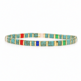 Tile Bead Bracelets