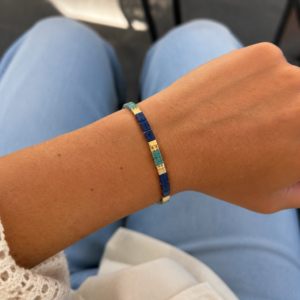 Aegean Tile Bracelet