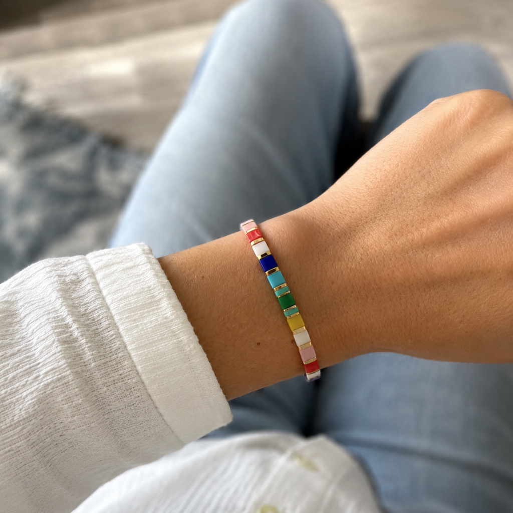 Fiesta Tile Bracelet