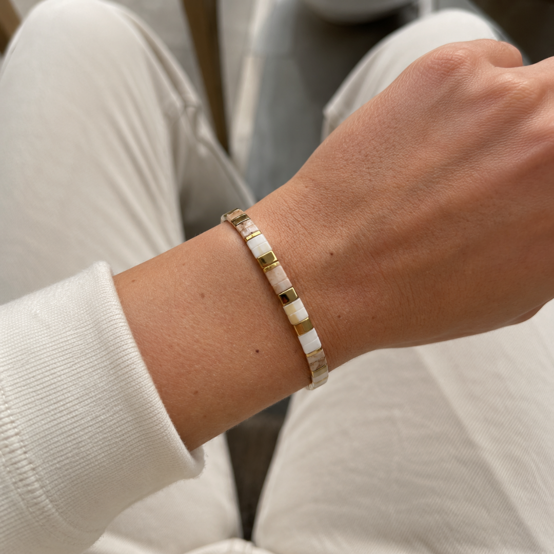 Marble Tile Bracelet