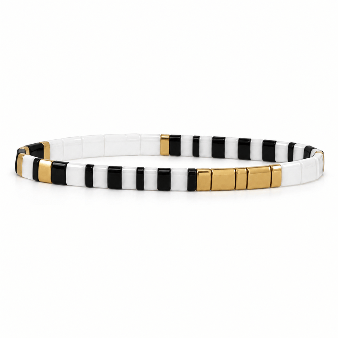 Zebra Tile Bracelet